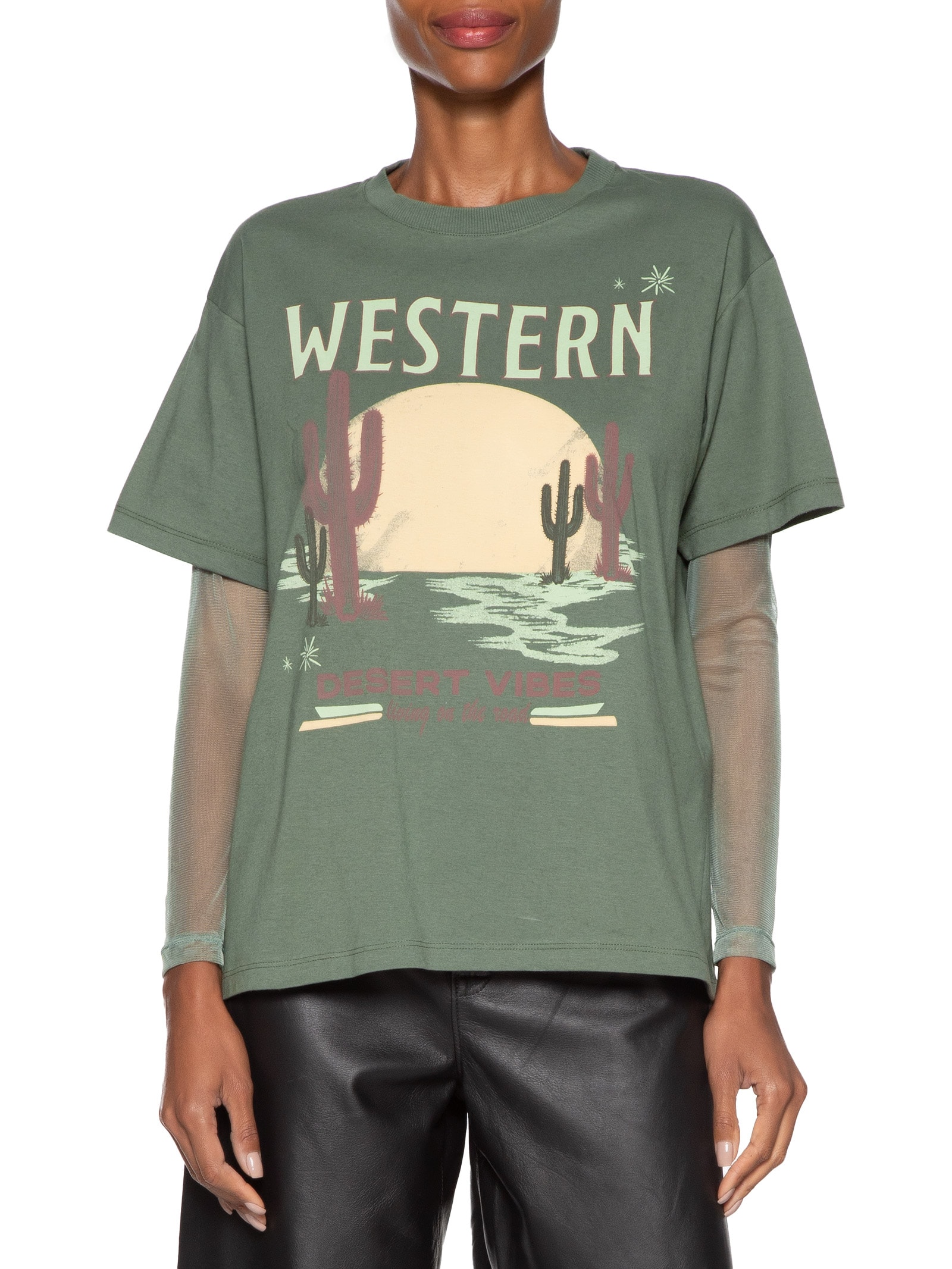 Blusa Feminina Desert Vibes II Verde Le Lis