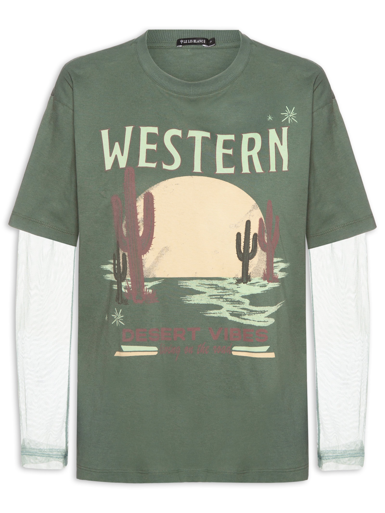 Blusa Feminina Desert Vibes II Verde Le Lis