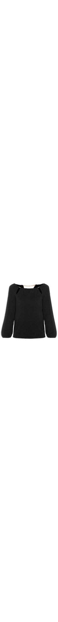 Blusa Feminina Dina - Preto