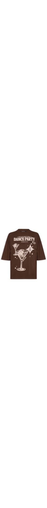 Blusa Feminina Disco Party – Marrom