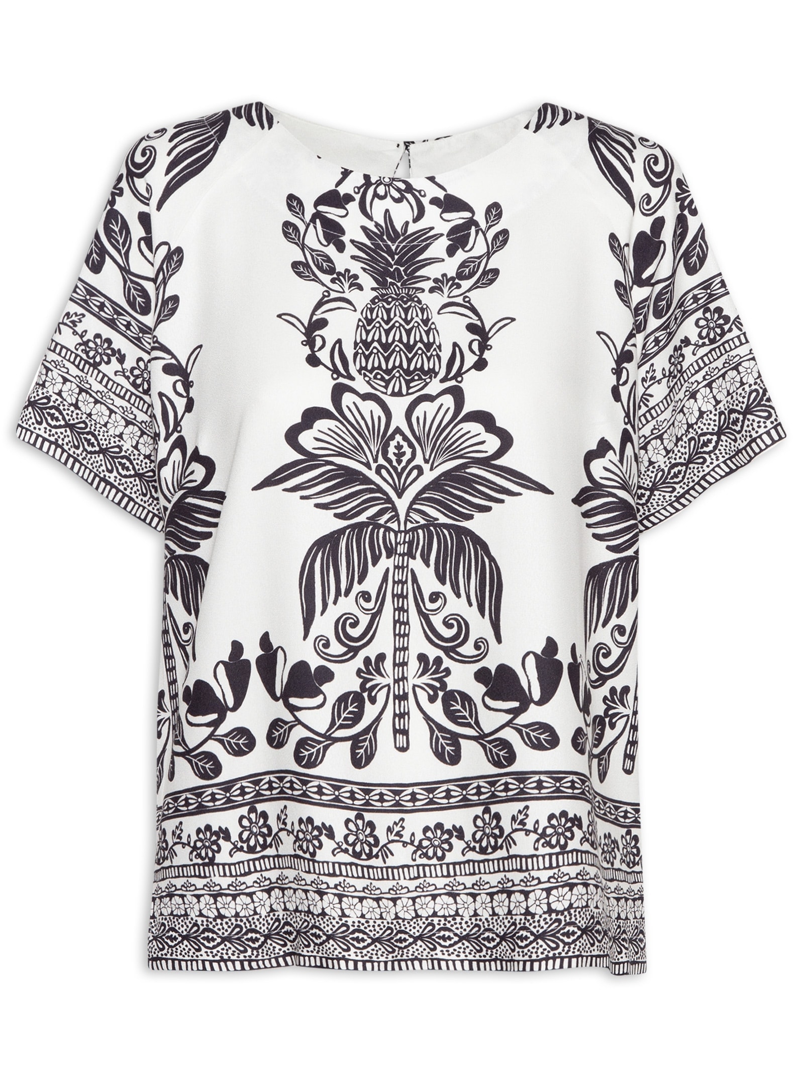 Blusa Feminina Doce Caminho Off White Farm