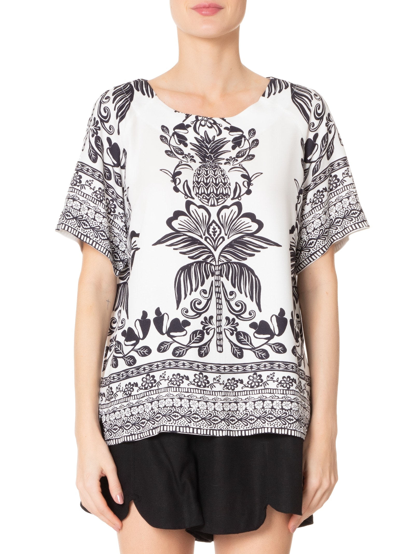 Blusa Feminina Doce Caminho Off White Farm