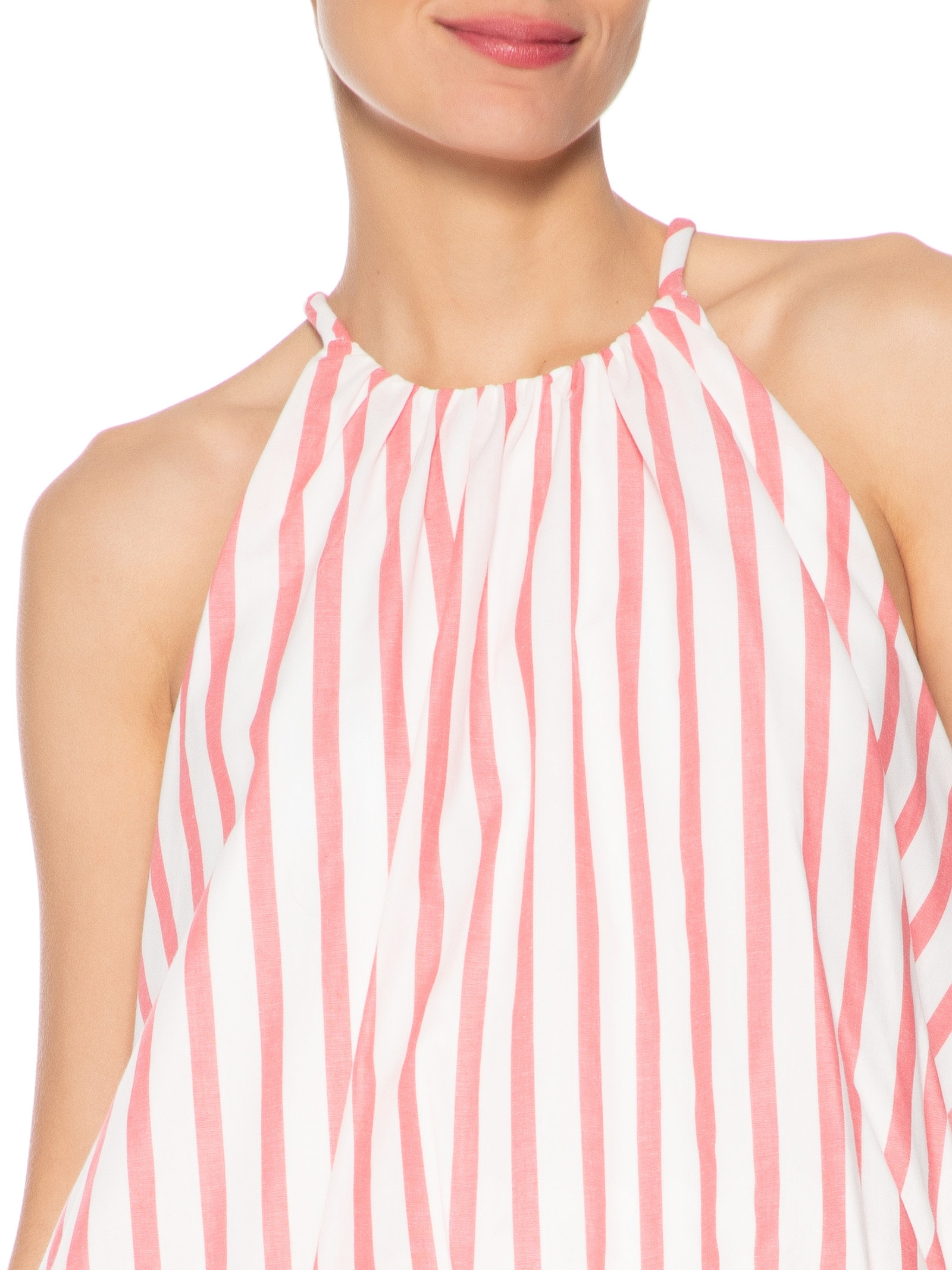 Blusa Feminina Double Listra Burburinho Vermelho Farm