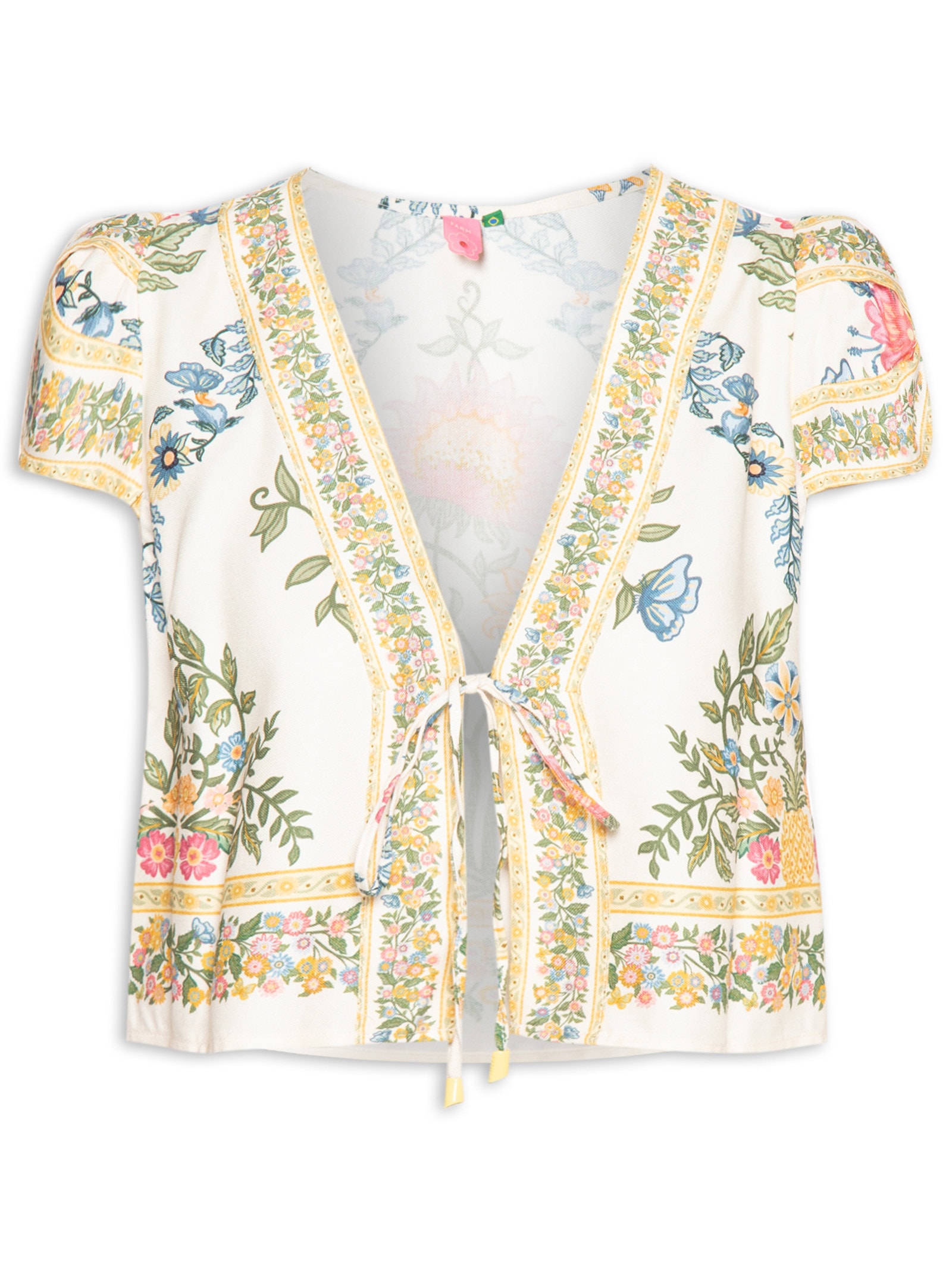 Blusa Feminina Elisa Amarelo Farm