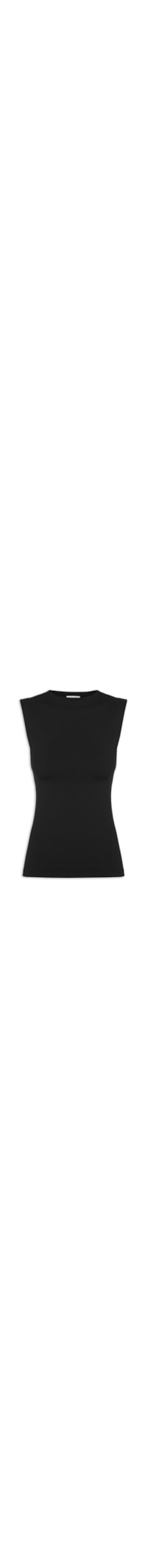 Blusa Feminina Em Malha - Preto