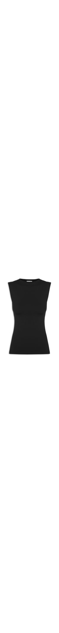 Blusa Feminina Em Malha - Preto
