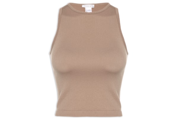 Blusa Feminina Em Poliamida - Marrom