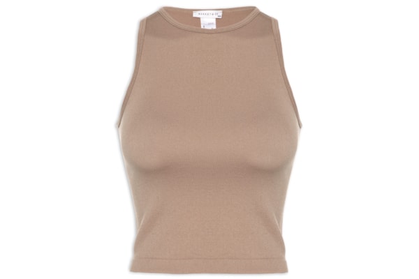 Blusa Feminina Em Poliamida - Marrom