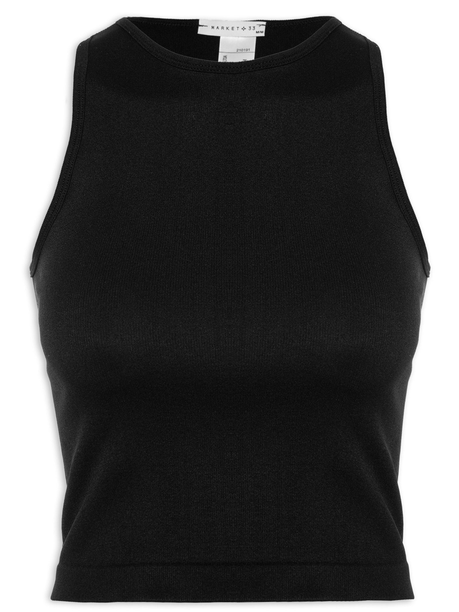Blusa Feminina Em Poliamida Preto Market 33