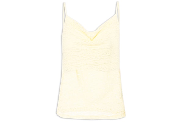 Blusa Feminina Em Renda - Amarelo