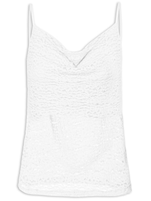 Blusa Feminina Em Renda - Branco
