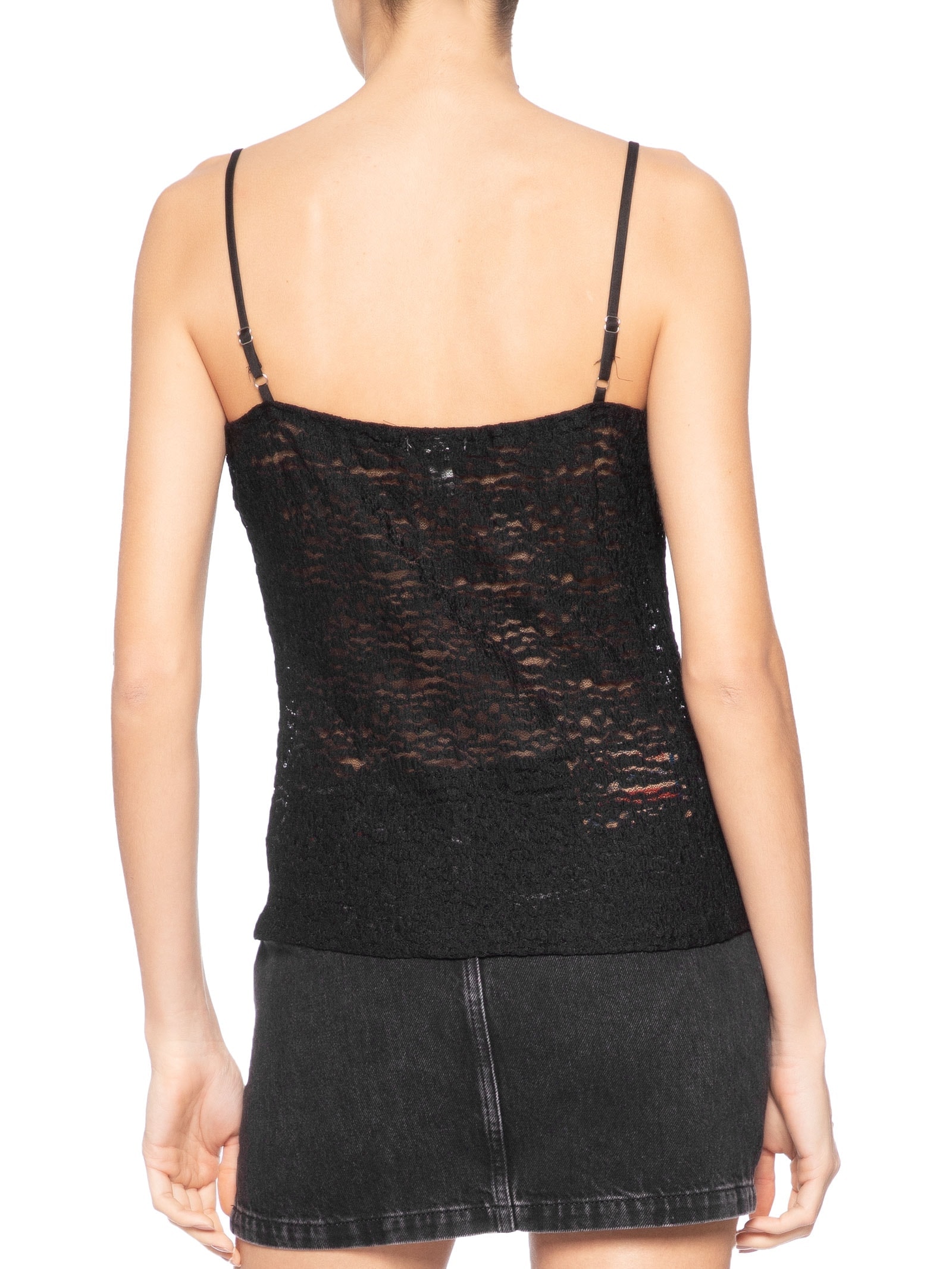 Blusa Feminina Em Renda Preto Market 33