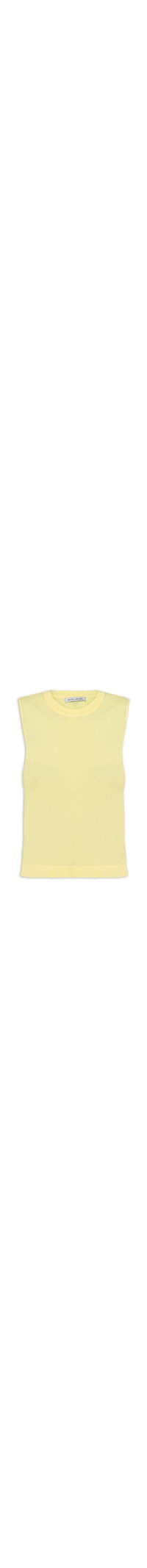 Blusa Feminina Em Tricot - Amarelo