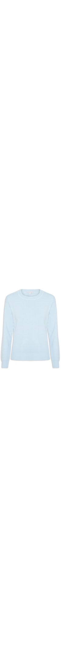 Blusa Feminina Em Tricot - Azul