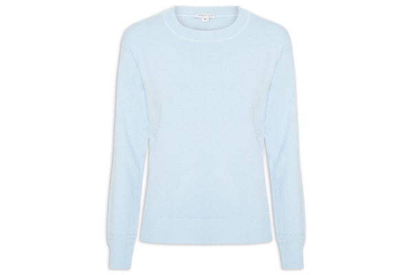 Blusa Feminina Em Tricot - Azul