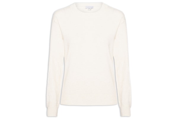 Blusa Feminina Em Tricot - Bege