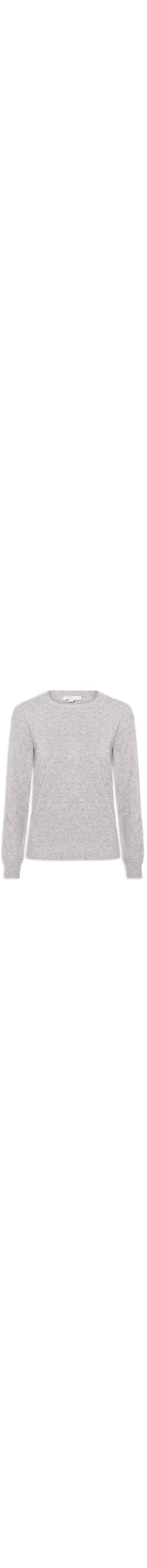 Blusa Feminina Em Tricot - Cinza