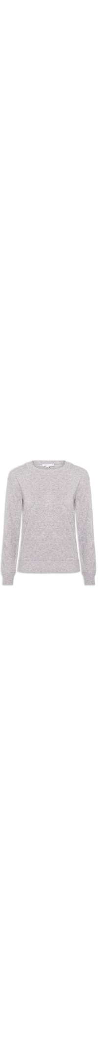 Blusa Feminina Em Tricot - Cinza