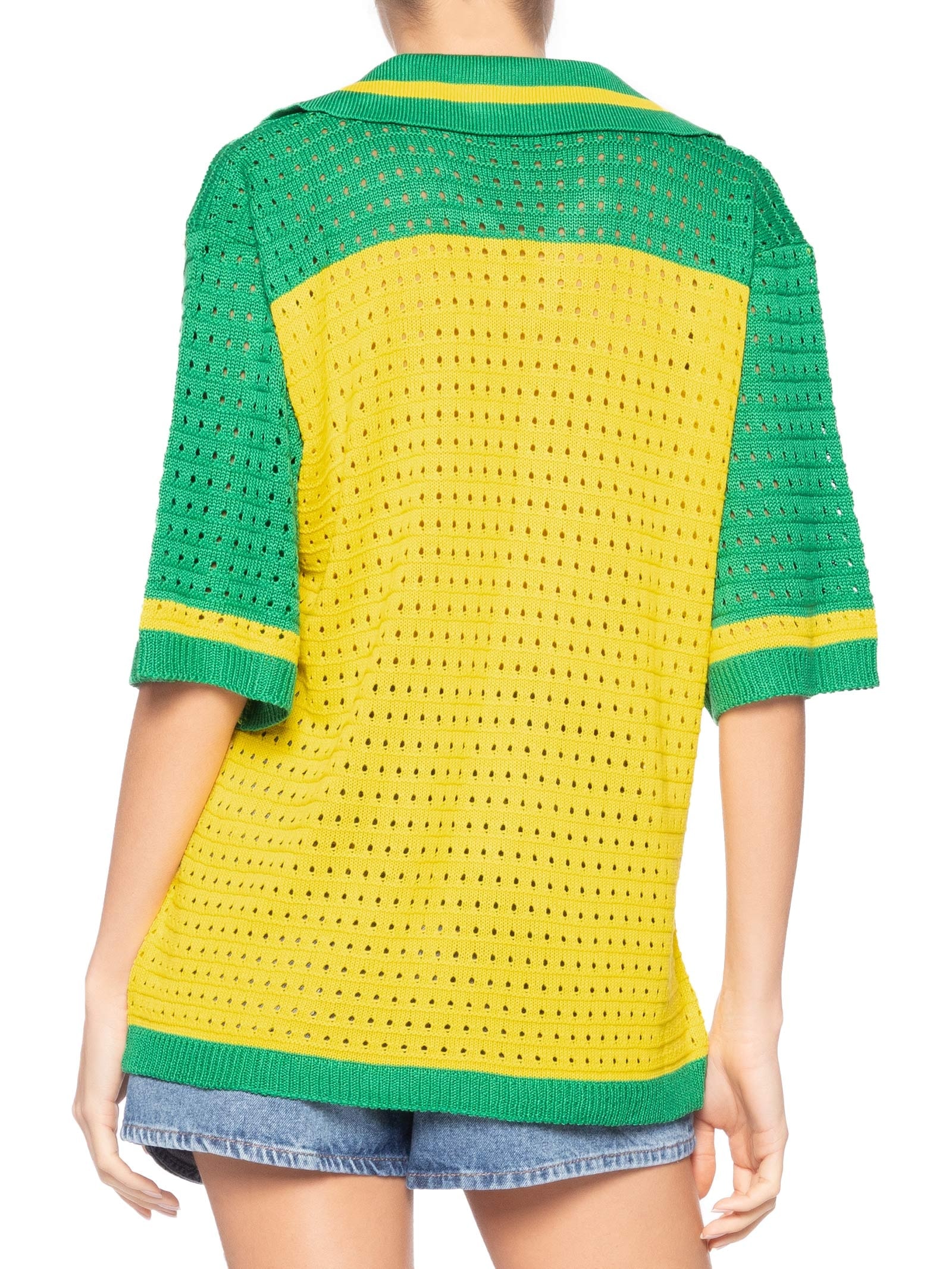 Blusa Feminina em Tricot Copa Brasil Amarelo Market 33