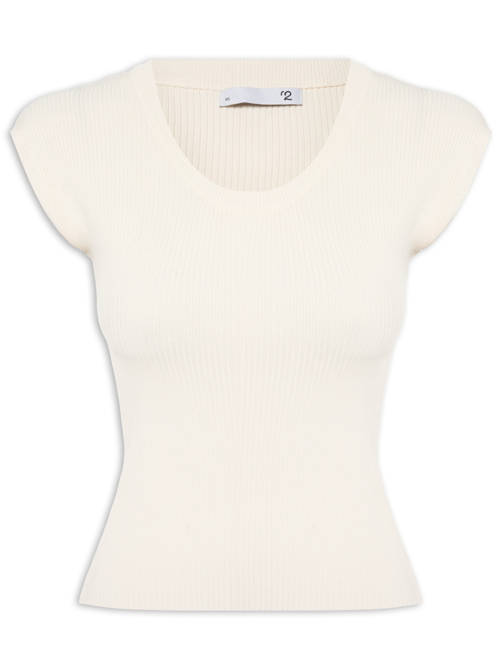 Blusa Feminina Em Tricot Off White  '2Essential