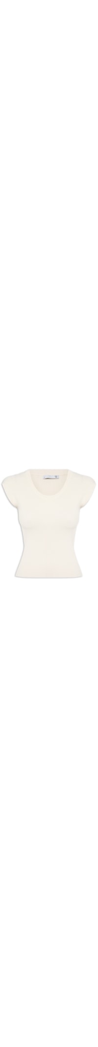Blusa Feminina Em Tricot - Off White