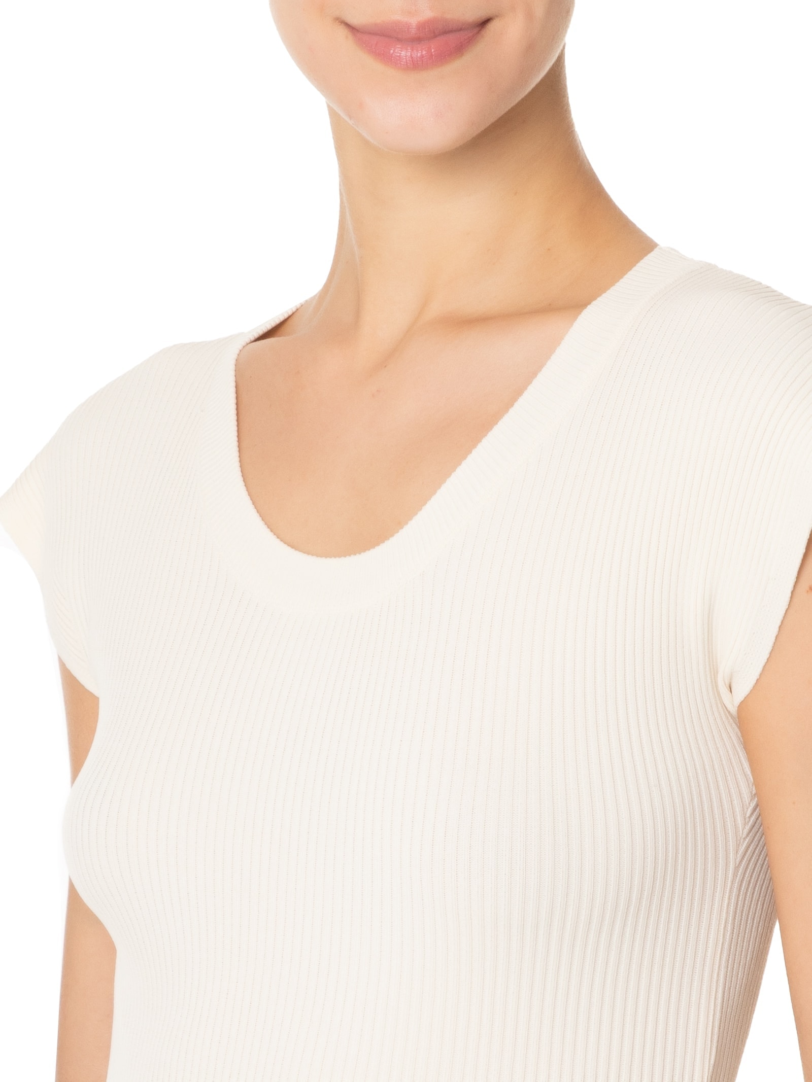 Blusa Feminina Em Tricot Off White  '2Essential