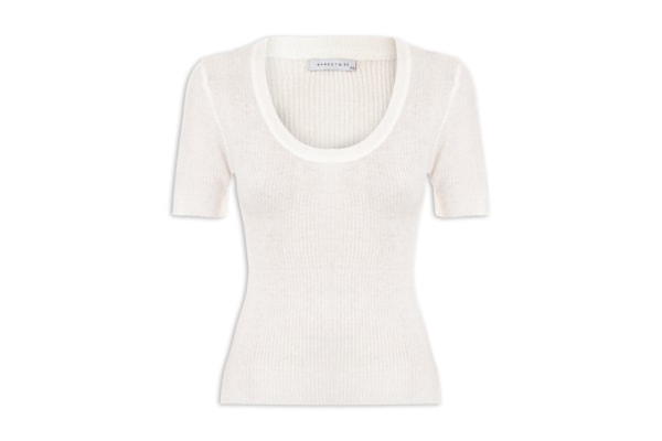 Blusa Feminina Em Tricot - Off White