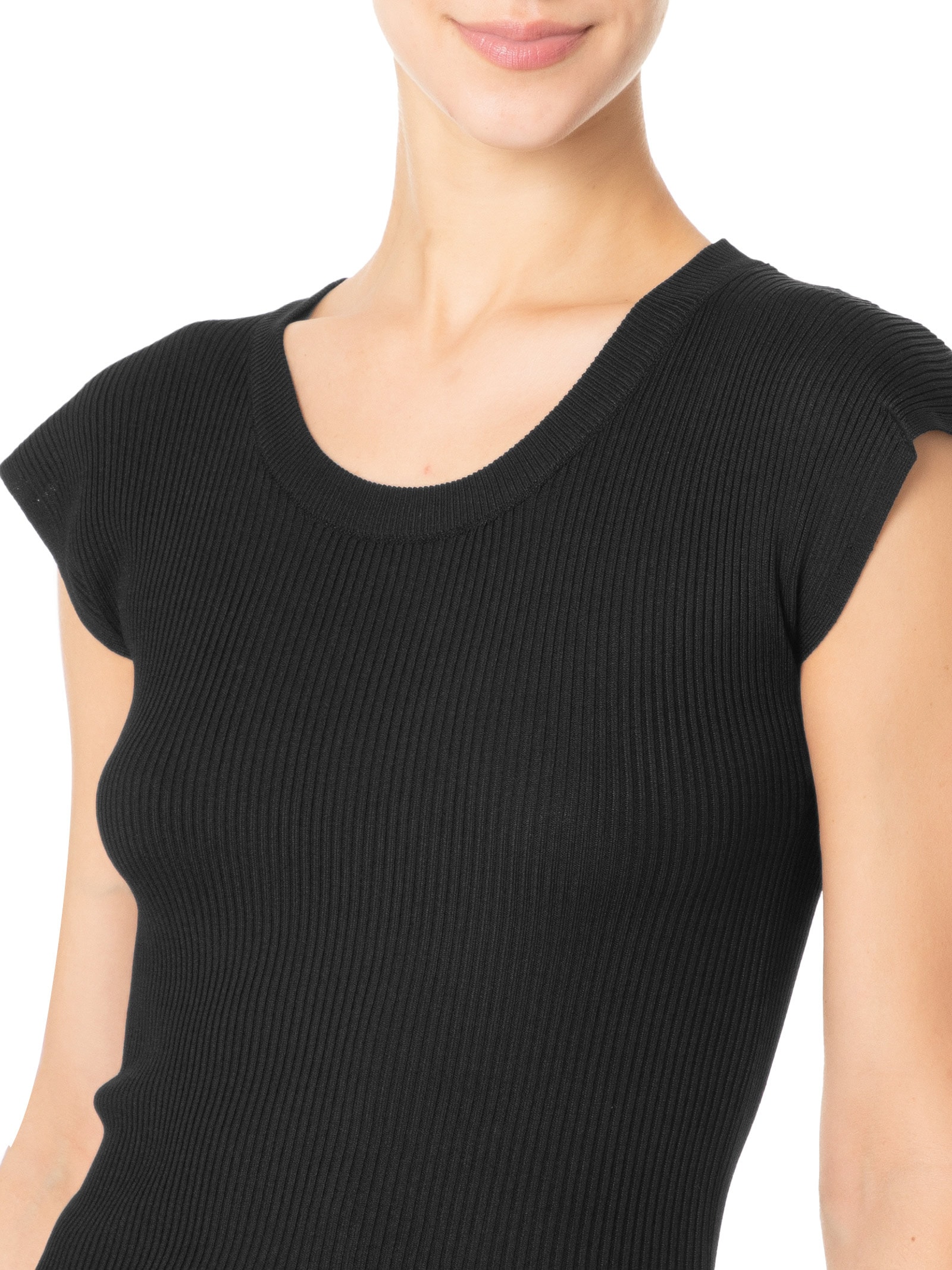 Blusa Feminina Em Tricot Preto '2Essential
