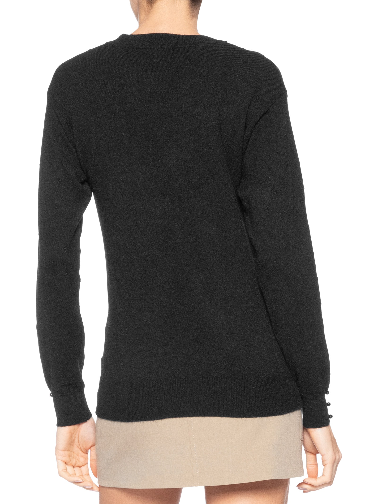 Blusa Feminina Em Tricot Preto Market 33
