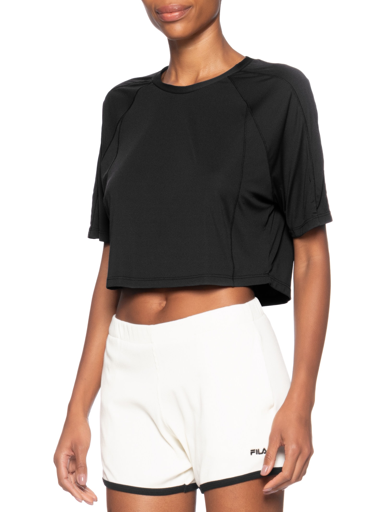 Blusa Feminina Equilíbrio Bio Stretch Cinza Live!