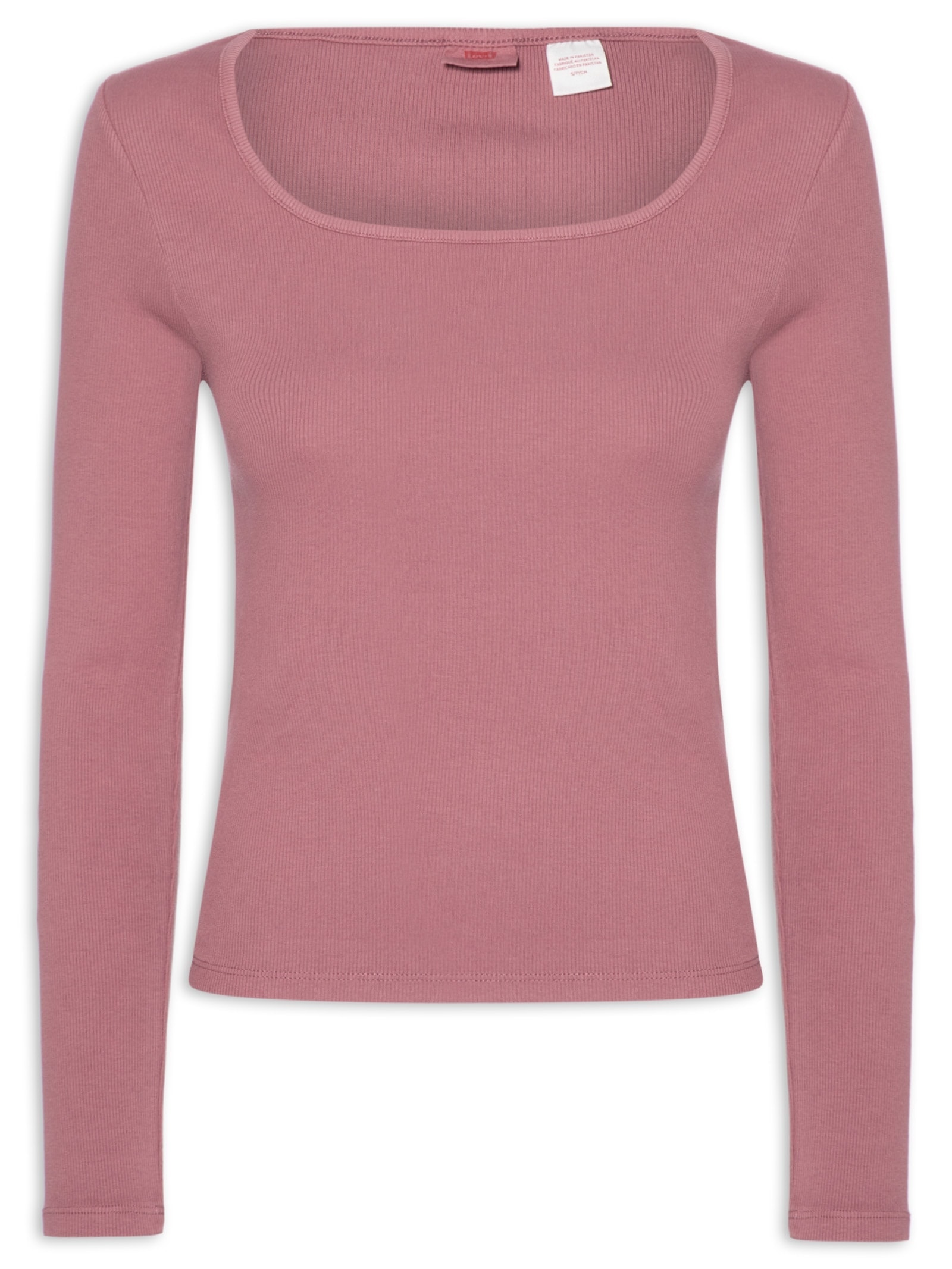 Blusa Feminina Essential Sqrd Neck Long Sleeve Vermelho Levi's