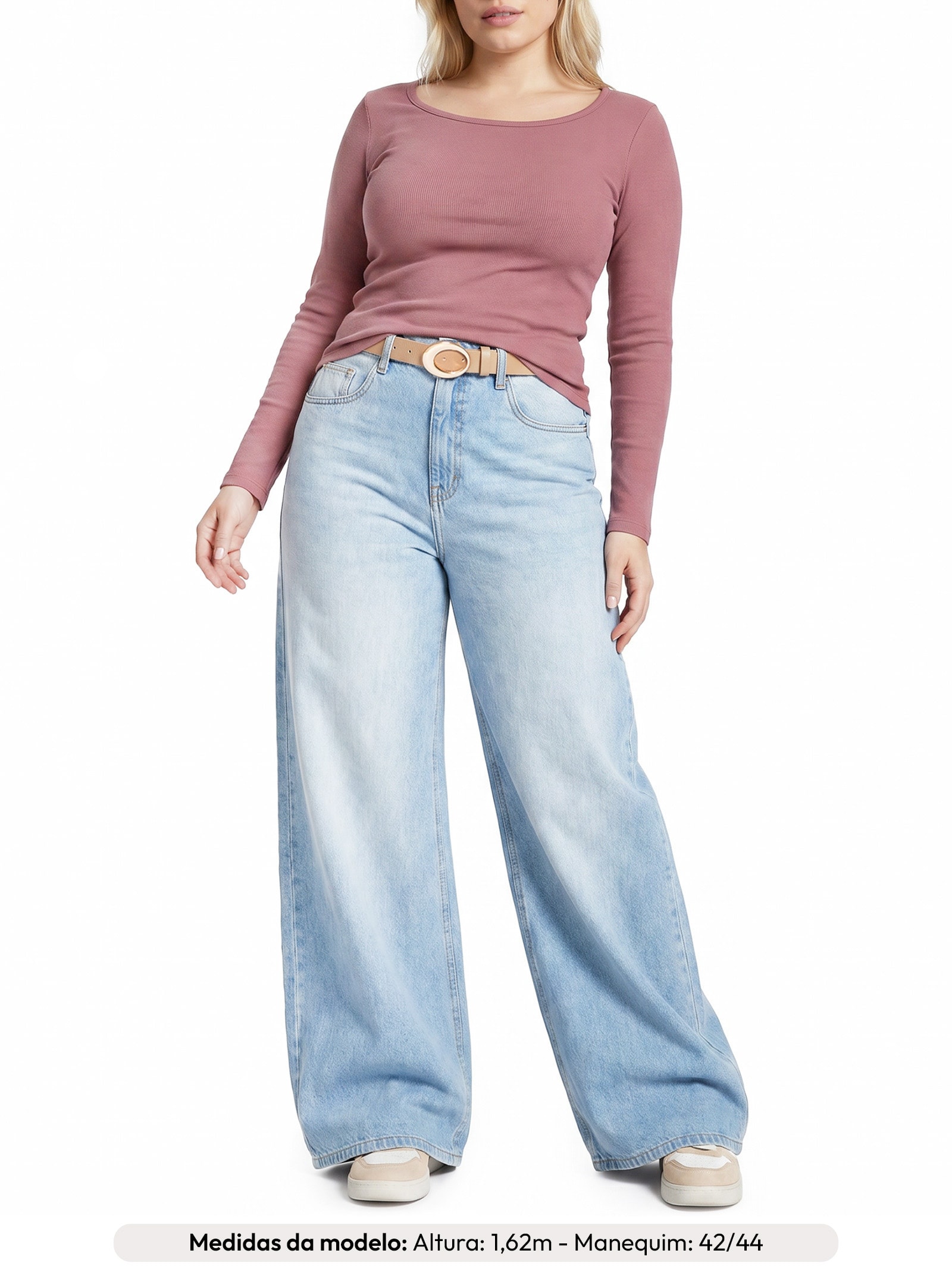 Blusa Feminina Essential Sqrd Neck Long Sleeve Vermelho Levi's