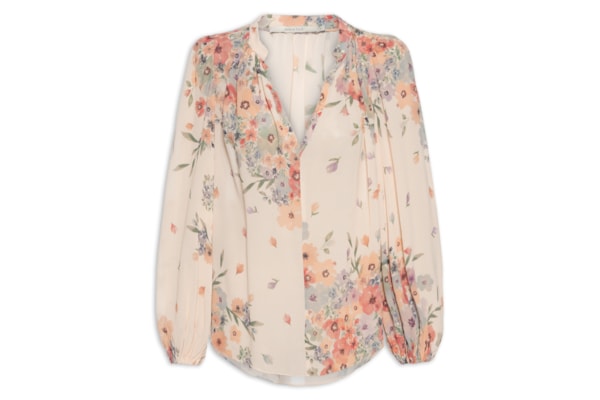 Blusa Feminina Estampa Allure - Bege