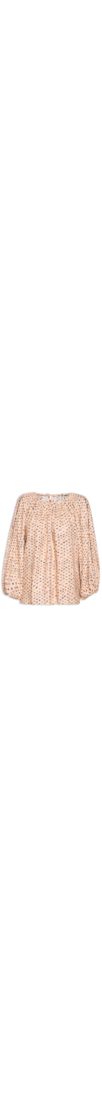 Blusa Feminina Estampa Ink - Bege