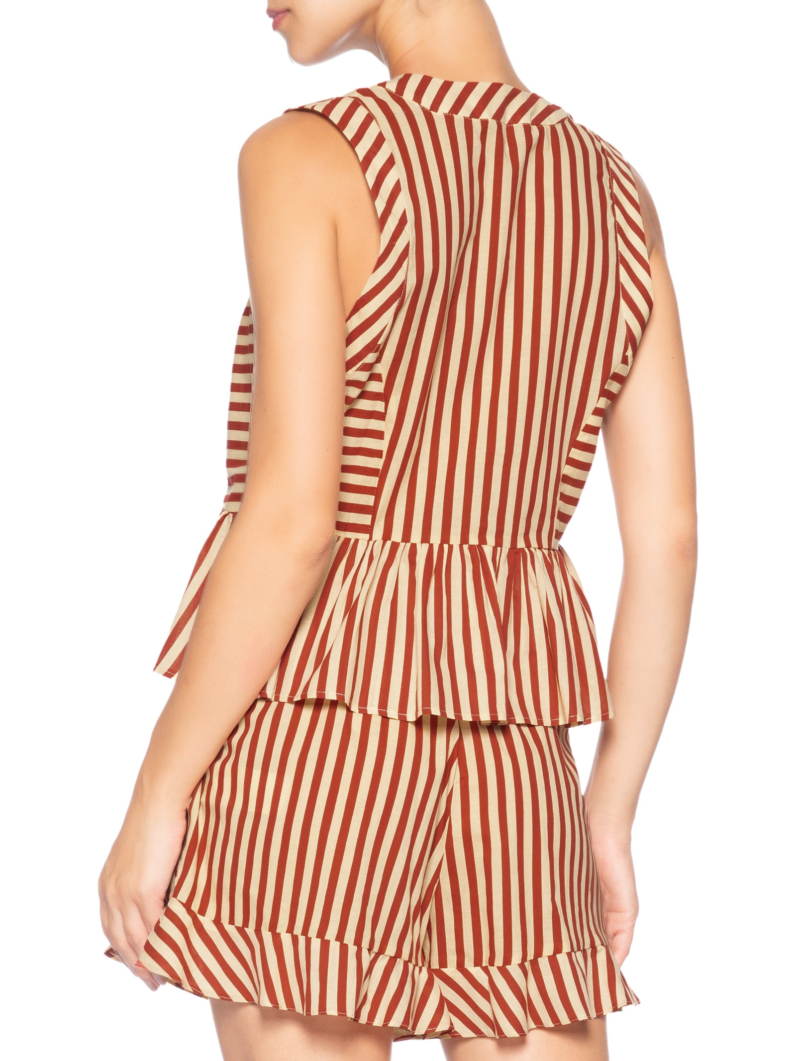 Blusa Feminina Estampa Listra – Vermelho Dress To
