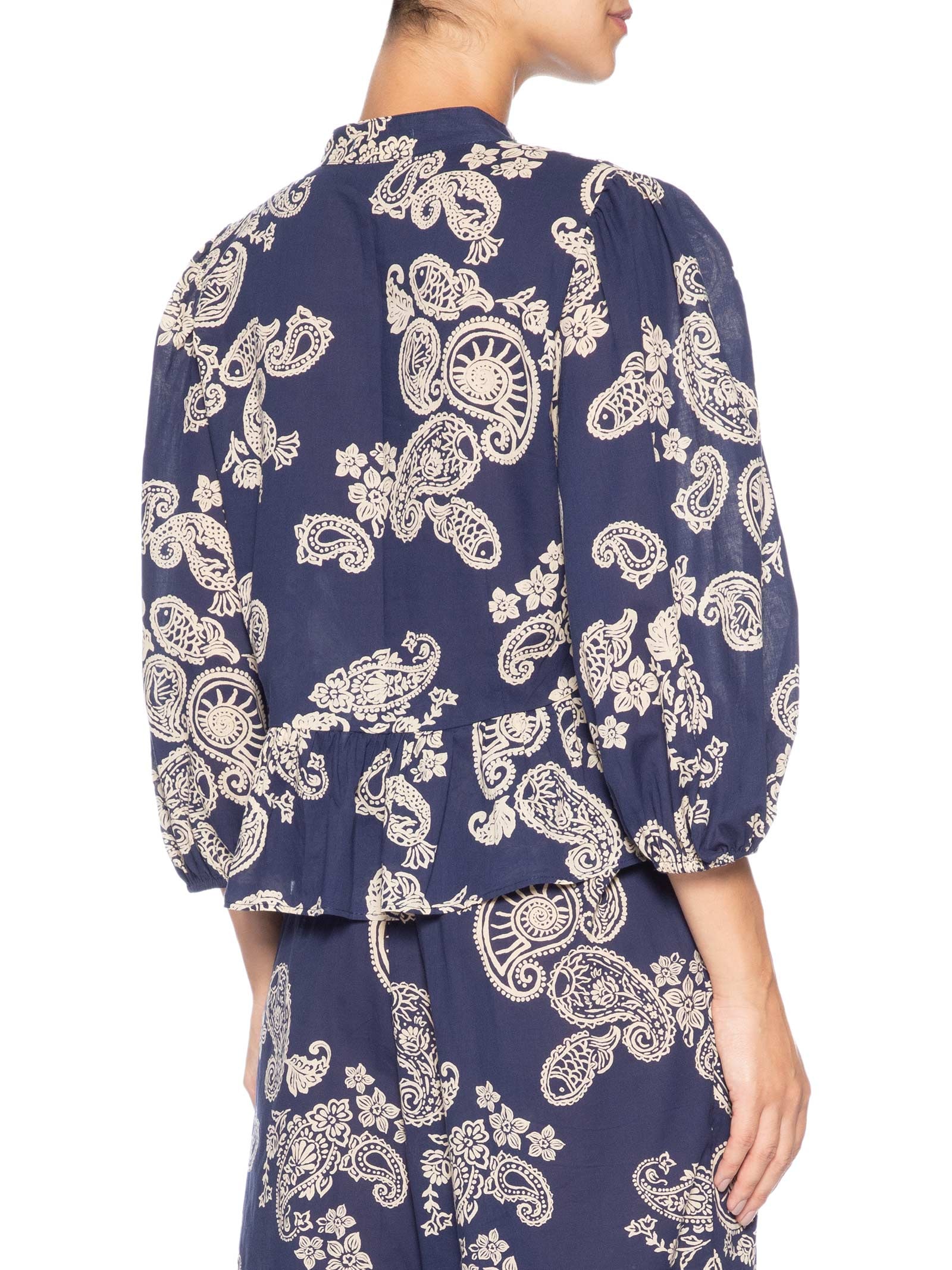 Blusa Feminina Estampa Marinha Mix Azul Dress To