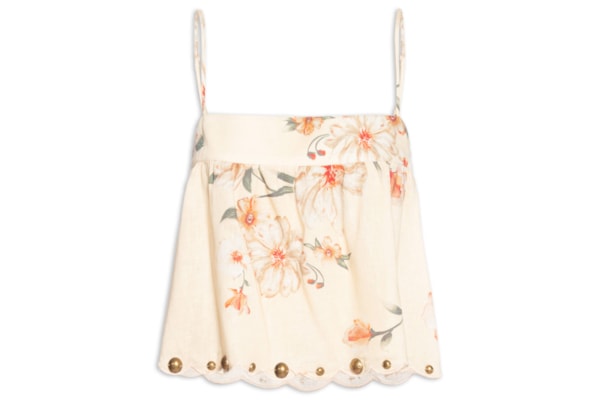 Blusa Feminina Estampa Poppy - Amarelo