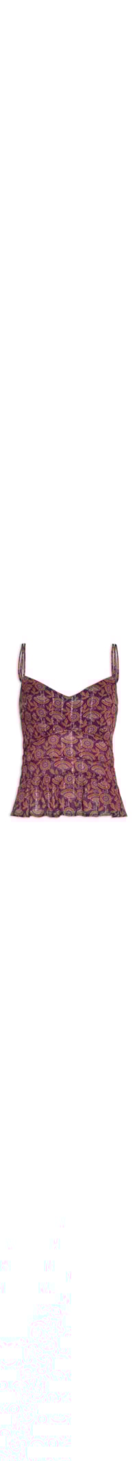 Blusa Feminina Estampa Thai - Roxo