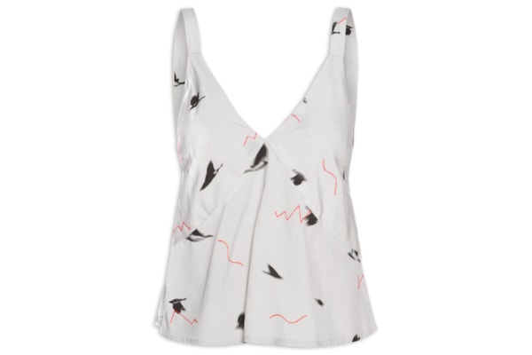 Blusa Feminina Estampa Veloz - Cinza