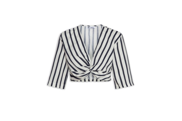 Blusa Feminina Estampada - Azul