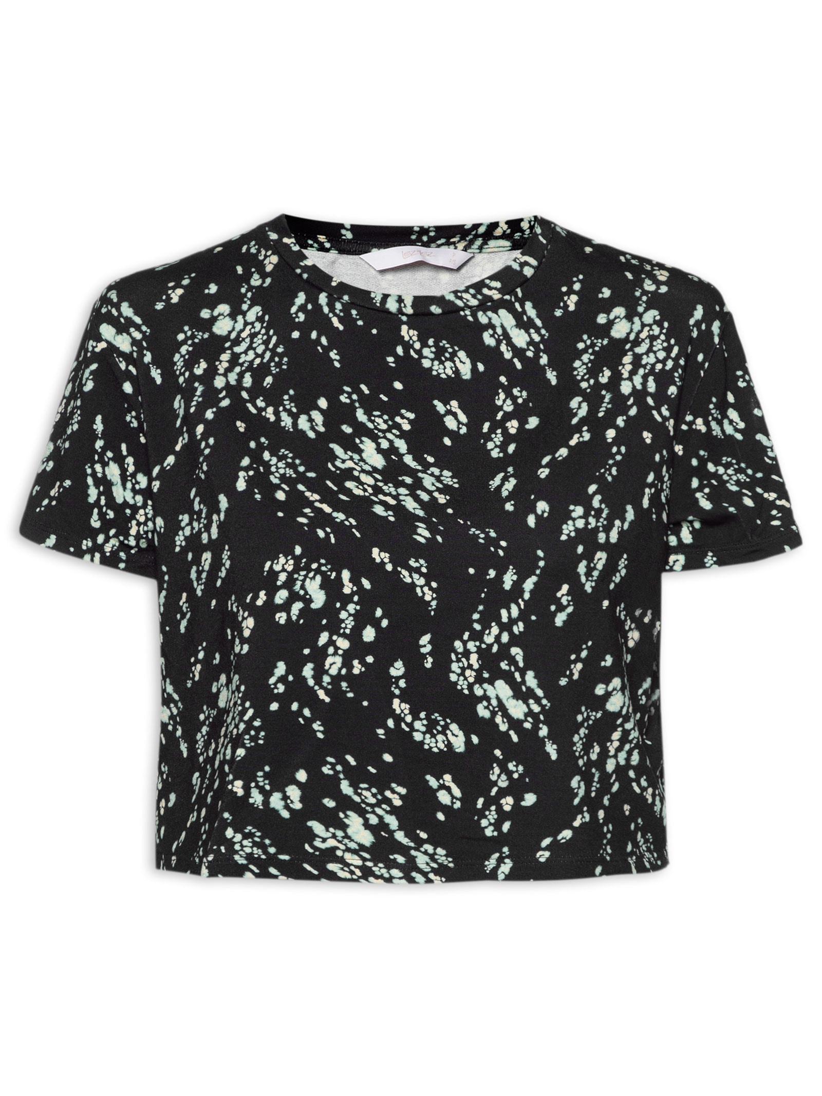 Blusa Feminina Estampada Preto Lez A Lez