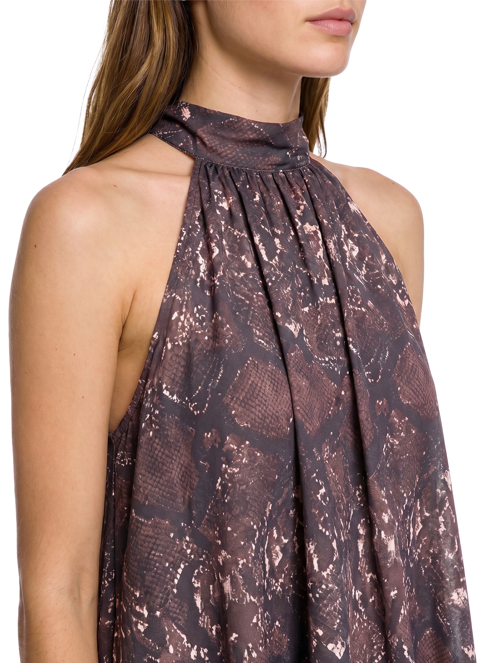 Blusa Feminina Estampada Sem Manga Com Assimetria – Animal Print My Favorite