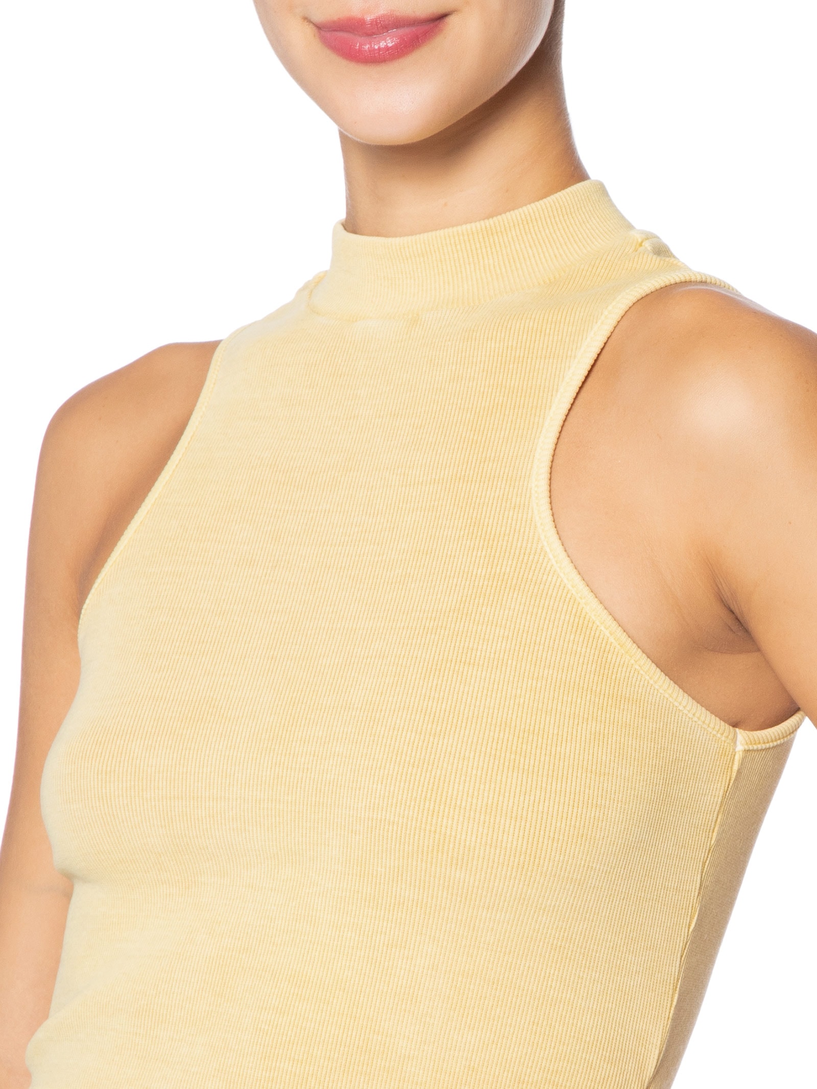 Blusa Feminina Estonada Amarelo Animale Jeans