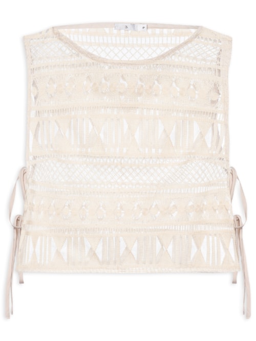 Blusa Feminina Etno Viv – Bege