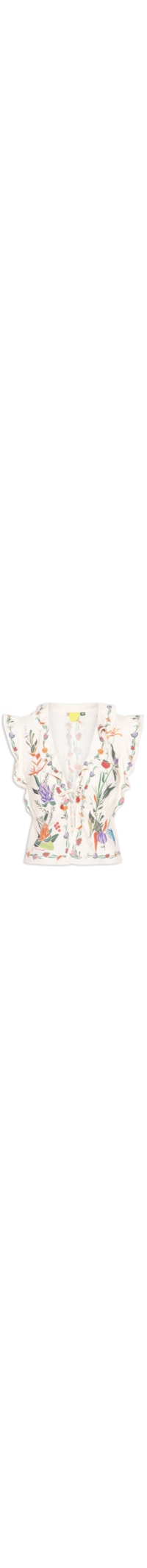 Blusa Feminina Feira De Legumes - Off White