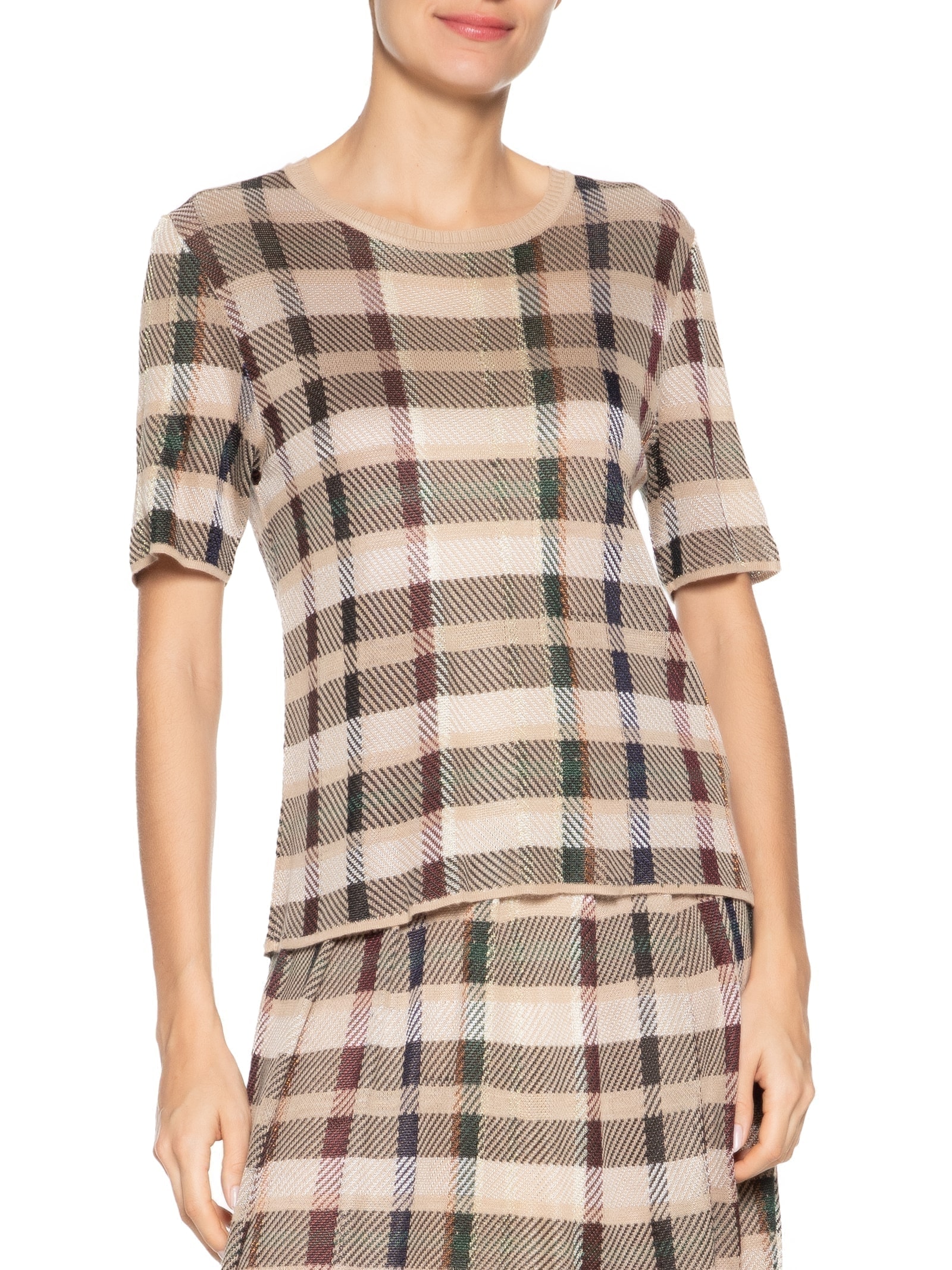 Blusa Feminina Felipa Bege Twenty Four Seven