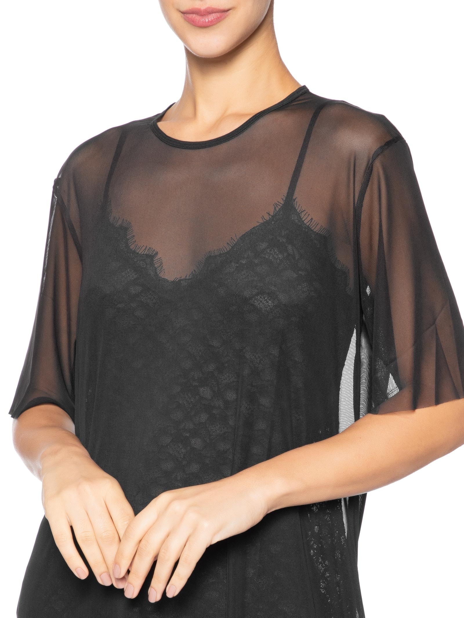 Blusa Feminina Fifi Preto Le Lis