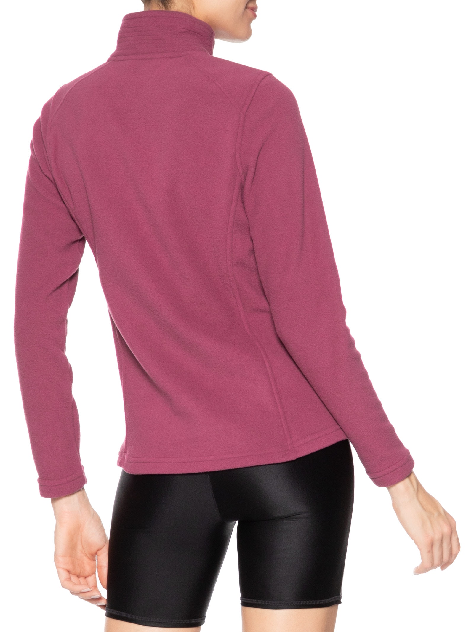 Blusa Feminina Fleece Glacier 1/4 Zip Roxo The North Face