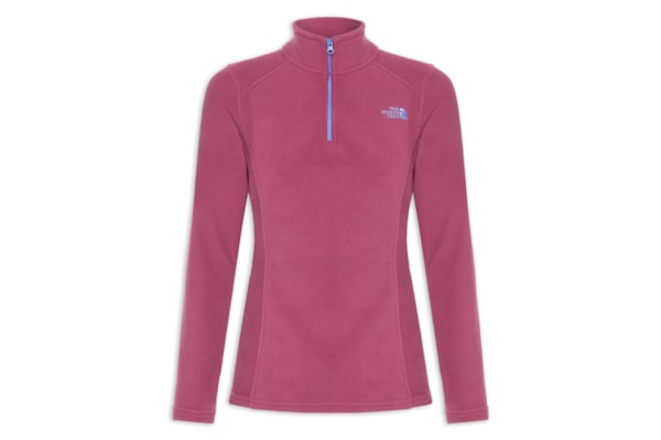 Blusa Feminina Fleece Glacier 1/4 Zip - Roxo