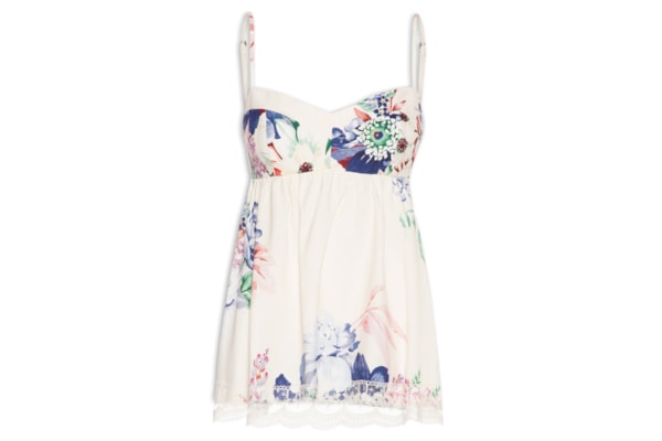 Blusa Feminina Floral Luma - Off White